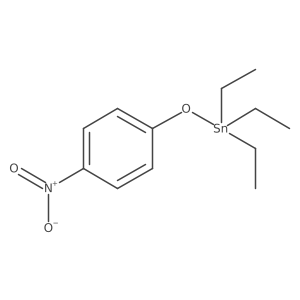 Triethyltin 4-nitrophenoxide结构式