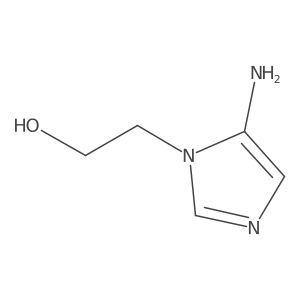 2-(5-Amino-1H-imidazol-1-yl)ethanol结构式