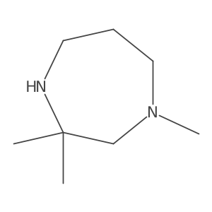 1,3,3-Trimethyl-1,4-diazepane Structure