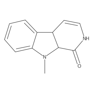9-Methyl-2,4a,9,9a-tetrahydro-1H-pyrido[3,4-b]indol-1-one Structure