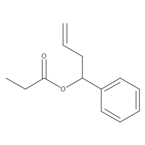 Benzenemethanol, I+/--2-propen-1-yl-, 1-propanoate Structure