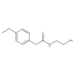 (4-methoxyphenyl) N-(2-aminoethyl)carbamate结构式