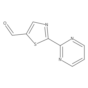 2-(Pyrimidin-2-yl)-1,3-thiazole-5-carbaldehyde Structure