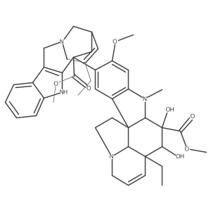 Deacetyl Vinorelbine-d3 Sulfate Salt Structure