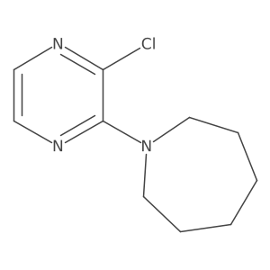 1-(3-Chloropyrazin-2-yl)azepane Structure
