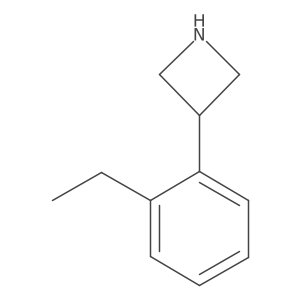 3-(2-Ethylphenyl)azetidine Structure