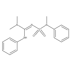 N,N-Dimethyl-Na(2)-[(methylphenylamino)sulfonyl]-Na(2)a(2)-phenylguanidine Structure