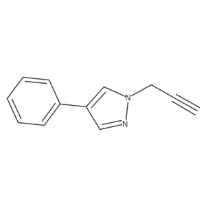 4-phenyl-1-(prop-2-yn-1-yl)-1H-pyrazole Structure