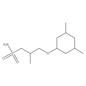 1-Propanesulfonamide, 3-[(3,5-dimethylcyclohexyl)oxy]-2-methyl- Structure