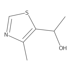 (S)-1-(4-Methylthiazol-5-yl)ethan-1-ol Structure