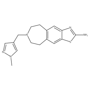 2-Aminothiazolobenzazepine结构式