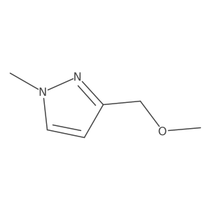 3-(methoxymethyl)-1-methyl-1H-pyrazole Structure