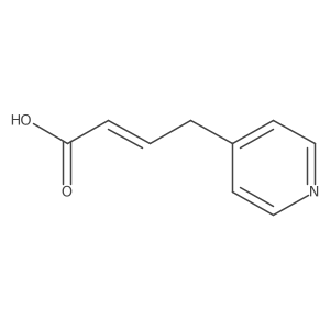 4-(Pyridin-4-yl)but-2-enoic acid Structure