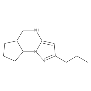 11-Propyl-1,8,12-triazatricyclo[7.3.0.0,2,6]dodeca-9,11-diene结构式