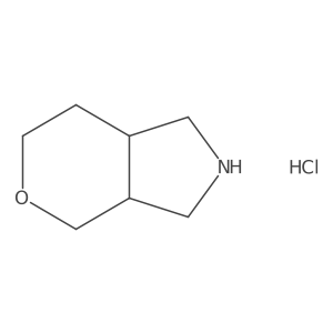 Octahydropyrano[3,4-c]pyrrole hydrochloride Structure