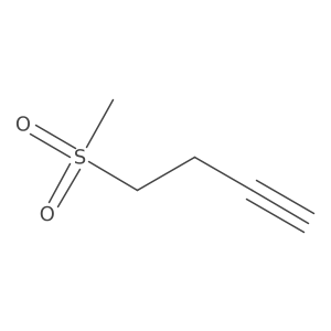1-Butyne, 4-(methylsulfonyl)- Structure