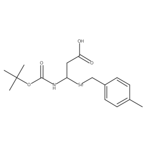 Boc-|A-HomoSec(pMeBzl)-OH Structure