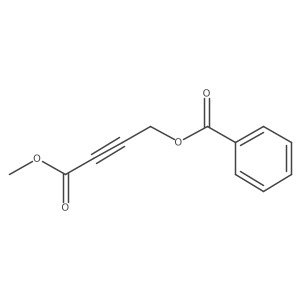 Methyl 4-(benzoyloxy)-2-butynoate Structure
