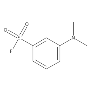 3-(Dimethylamino)benzene-1-sulfonyl fluoride结构式
