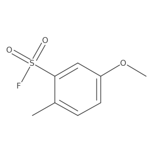 5-Methoxy-2-methylbenzene-1-sulfonyl fluoride Structure