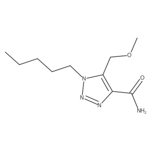 5-(methoxymethyl)-1-pentyl-1H-1,2,3-triazole-4-carboxamide Structure