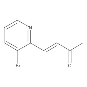 4-(3-Bromopyridin-2-yl)but-3-en-2-one结构式