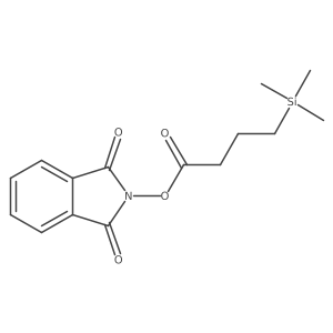 1,3-dioxo-2,3-dihydro-1H-isoindol-2-yl 4-(trimethylsilyl)butanoate结构式