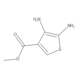 Methyl 4,5-Diaminothiophene-3-carboxylate结构式