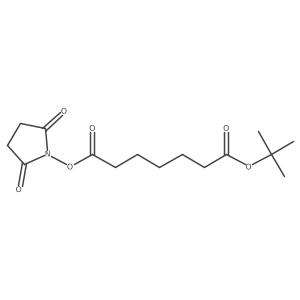 1-tert-Butyl 7-(2,5-dioxopyrrolidin-1-yl) heptanedioate Structure