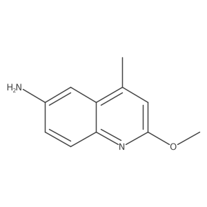 2-Methoxy-4-methylquinolin-6-amine结构式