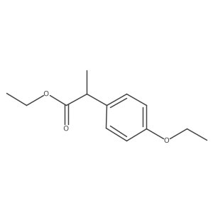Ethyl 4-ethoxy-I+/--methylbenzeneacetate Structure
