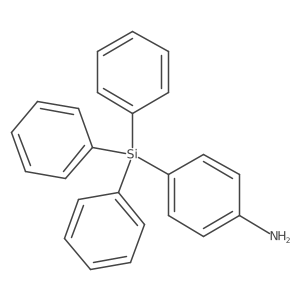 4-(Triphenylsilyl)aniline结构式