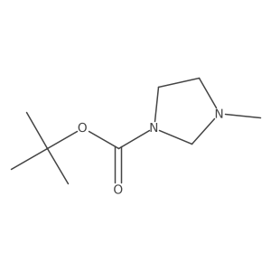 Tert-butyl 3-methylimidazolidine-1-carboxylate Structure