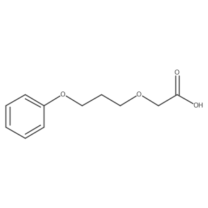 2-(3-Phenoxypropoxy)acetic acid Structure