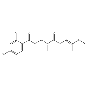 N(Nme(24diclph)carbamylthio)methomyl Structure