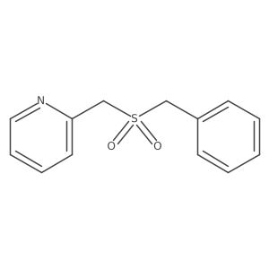2-(Benzylsulfonylmethyl)pyridine结构式