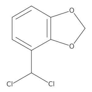 4-(Dichloromethyl)benzo[d][1,3]dioxole Structure