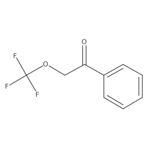 1-Phenyl-2-(trifluoromethoxy)ethan-1-one结构式