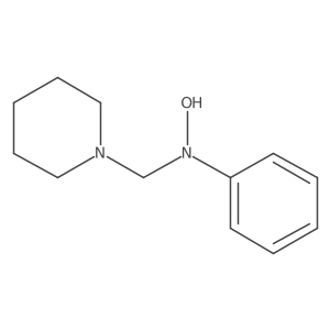 N-Hydroxy-N-phenyl-1-piperidinemethanamine Structure