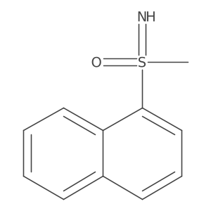Imino(methyl)(naphthalen-1-yl)-l6-sulfanone结构式