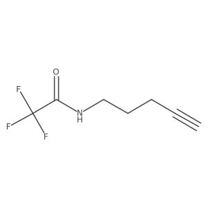 N-(4-pentynyl)-trifluoroacetamide Structure