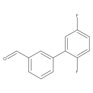 3-(2,5-Difluorophenyl)benzaldehyde结构式