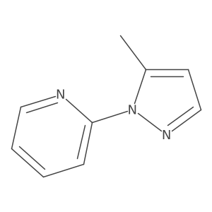 2-(5-methyl-1H-pyrazol-1-yl)pyridine结构式