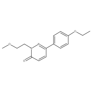 6-(4-ethoxyphenyl)-2-(2-methoxyethyl)pyridazin-3(2H)-one Structure