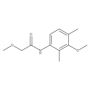 2-methoxy-N-(3-methoxy-2,4-dimethylphenyl)acetamide结构式