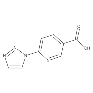 6-(1H-1,2,3-Triazol-1-yl)-3-pyridinecarboxylic acid Structure