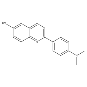 2-[4-(Dimethylamino)phenyl]-6-quinolinol结构式