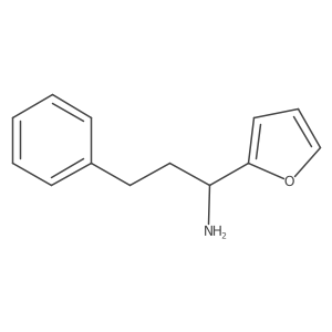 1-(Furan-2-yl)-3-phenylpropan-1-amine Structure