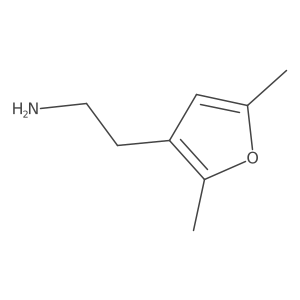2-(2,5-Dimethylfuran-3-yl)ethan-1-amine结构式