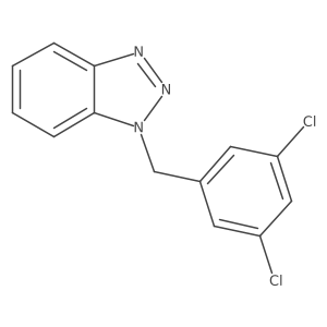1-[(3,5-Dichlorophenyl)methyl]-1H-1,2,3-benzotriazole结构式